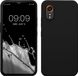 kwmobile telefoonhoesje geschikt voor Samsung Galaxy Xcover7 - Hoesje met siliconen coating - Smartphone case in zwart