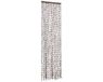 vidaXL - Rideau anti-mouches - 56x200 cm - Chenille - Taupe et blanc
