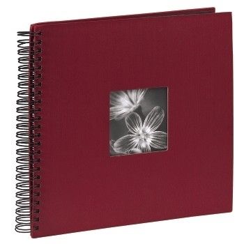 Hama Spiral Album "Fine Art", burgundy, 34x32/50