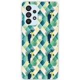 Samsung Galaxy A53 5G Toucan diamant siliconen hoesje