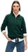 Superdry Classic Cotton Knit Trui Met Halve Rits Dames Groen