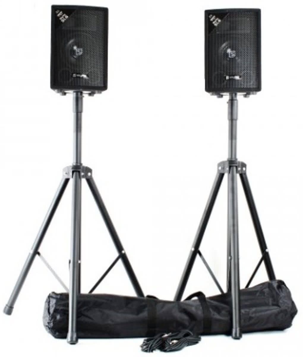 Skytec Set van twee 6 inch SL6 speakers op standaards