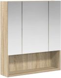 vidaXL Badkamerspiegelkast Sonoma Eiken 60 x 14.5 x 70 cm