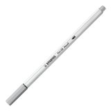 STABILO Pen 68 Brush, feutre pinceau premium, gris froid moyen, par pièce