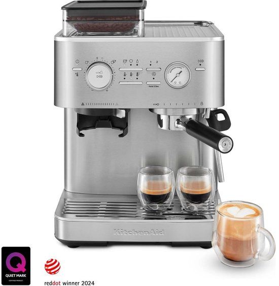KitchenAid 5KES6551ESX Halfautomatische Espressomachine - Roestvrij staal