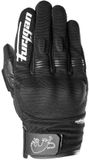 Furygan Jet D3O Evo Gants de moto pour homme, Noir-Blanc, taille M