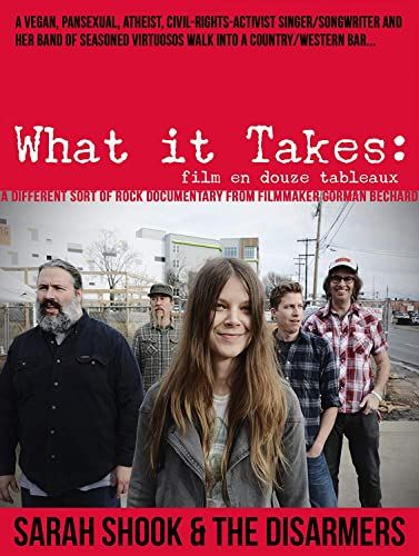 What Sara Shook & The Disarmers What It Takes; Film en Douze Tableaux DVD Audio