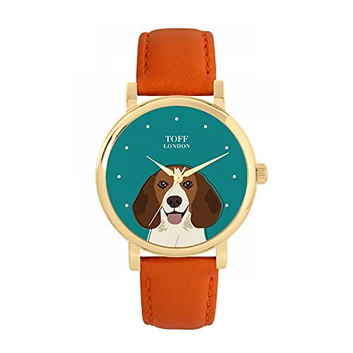 Toff London Beagle Head Hondenhorloge