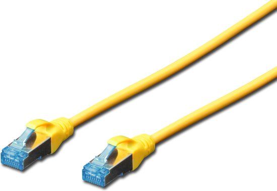 Digitus DK-1531-030/Y RJ45 Netwerkkabel, patchkabel CAT 5e SF/UTP 3.00 m Geel