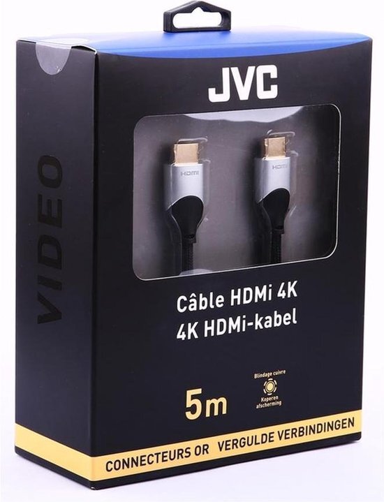 JVC HDMI ULTRA HD 4K GOLD CONNECTORS 5M