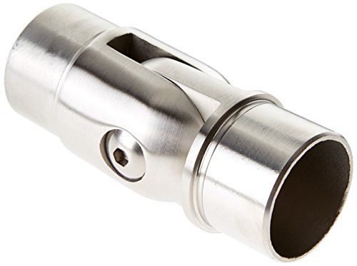 Bourguignon ISS36D424 pijpverbinder, verstelbaar, zilverkleurig