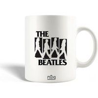 The Beatles Keramische mok maniacase, The Beatles zwart-wit poster wandeling