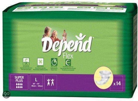 Depend Flex Super Plus incontinentie - Large