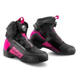 SHIMA Edge Vented Dames Zwart Roze Motorschoenen Maat 40