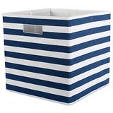DII Streep, 100% Polyester, Nautisch Blauw, 11x11x11