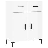 vidaXL Dressoir Hoogglans Wit 69,5x34x90 cm