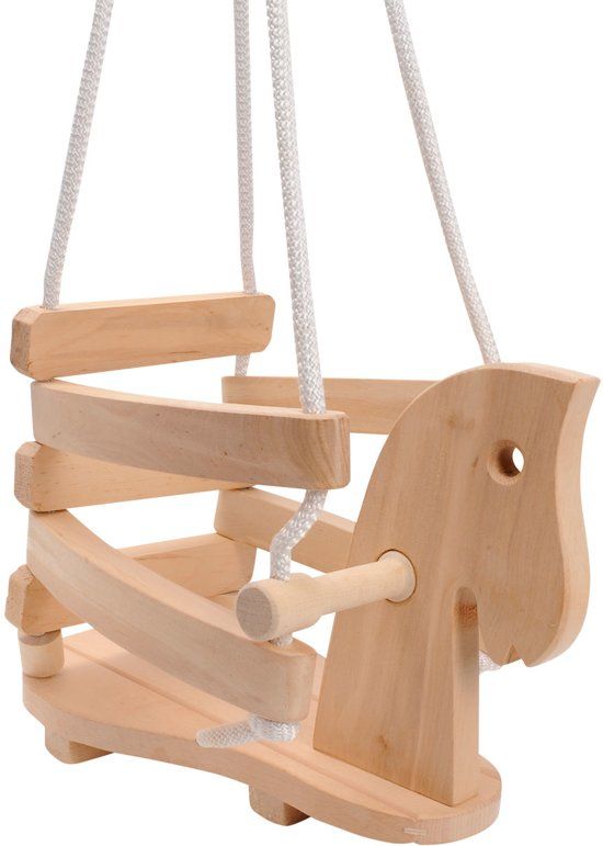 Base Toys Houten Schommel Paard - 8718012032903