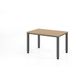 Hammerbacher Bureau met 4 vierkant poten - 120x80 cm