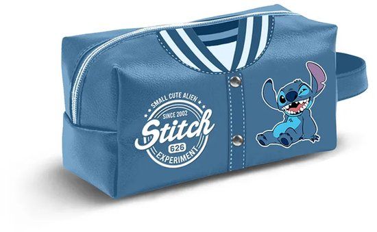 Disney Karactermania Disney Lilo And Stitch Varsity Toilettas Blauw
