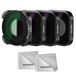 NEEWER ND-filterset compatibel met GoPro Hero 12 Hero 11 Hero 10 9 Zwart, 4-pack (ND8 ND16 ND32 CPL)
