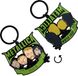 Rock Off Metallica - Since 1981 Heads - Sleutelhanger