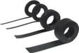 HEBOTEC 11-KE30005FRT Klittenband Om te bundelen Haak- en lusdeel (l x b) 5000 mm x 30 mm Zwart 5 m