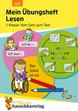 Mein Hauschka Verlag GmbH Mein Übungsheft Lesen 1. Klasse - Vom Satz zum Text