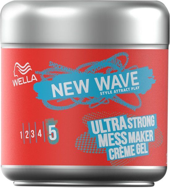 Wella Professionals Wella New Wave Shockwaves Mess Constructor Gel 150ml