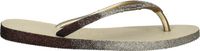 Havaianas Slim Sparkle II Dames Slippers - Zand - Maat 37/38