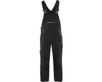 Blåkläder Bretelbroek met stretch 2695-1330 - Zwart/High Vis Geel - Maat 92