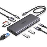 UGREEN Revodok Pro USB C Docking Station met 10Gbps USB gegevens poort