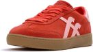 FitFlop The Dash T-Toe Suede Sneakers Dames - Rood/Roze