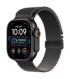 Apple Watch Ultra 4 Cellular 49mm Zwart Milanese Band L