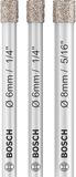 Bosch Professional 3-delige Expert for Ceramic Diamantboorset