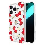 Kate Spade New York iPhone 16 Pro-hoesje - Cherry Dot Edelstenen | Compatibel met MagSafe