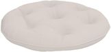 vidaXL Hangstoel Kussen VIANEN 100% Polyester Wit Ø 50 x 10 cm