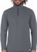 Iq-uv Uv Pro Zip Up Rash Guard Manches Longues Gris 3XL Homme