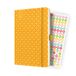SIGEL J4117 Jolie Weekkalender 2024 A5 Geel Hardcover