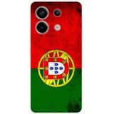 Xiaomi Siliconen hoesje compatibel met Xiaomi Redmi Note 13 Pro 5G Portugese vlag