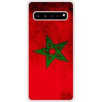 Samsung Galaxy S10 Drapeau maroc Verstevigd hoesje met sublimatie bedrukking