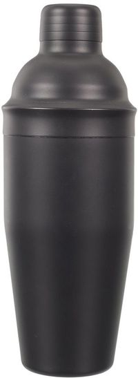 Cook Concept Shaker à cocktail en métal élégant - 620 ml - noir - Inox