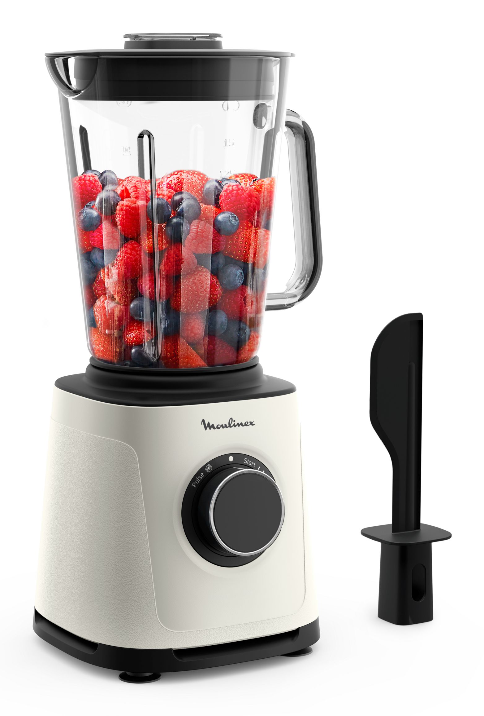 Moulinex PerfectMix Essential Blender - 1200W - Ecru