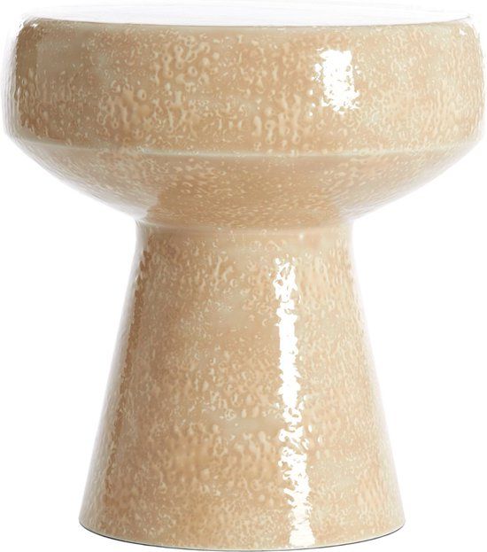 Light & Living Dakwa bijzettafel - Ø38cm - Bruin - Metaal - Rond