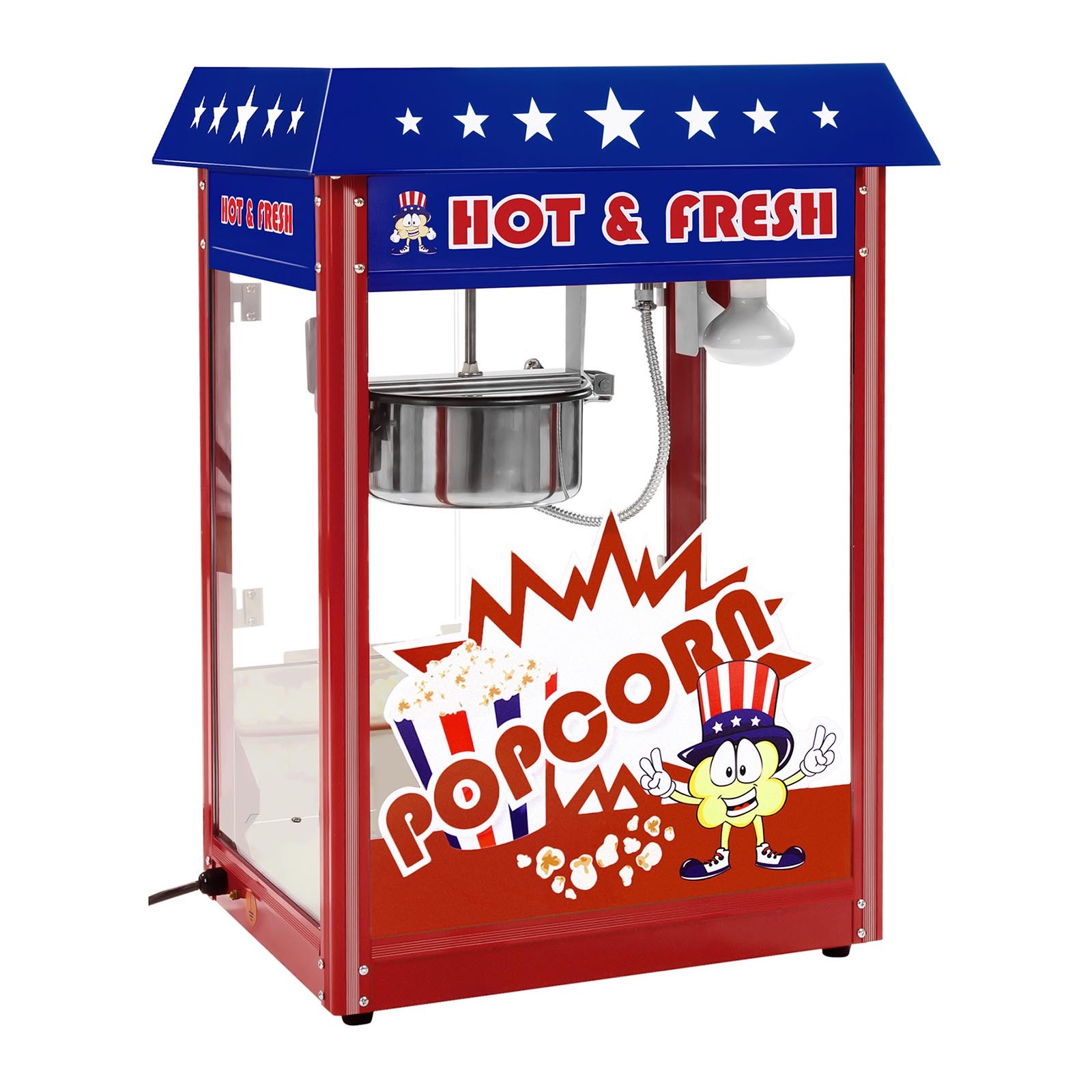 Royal Catering Popcornmachine - Amerikaans design