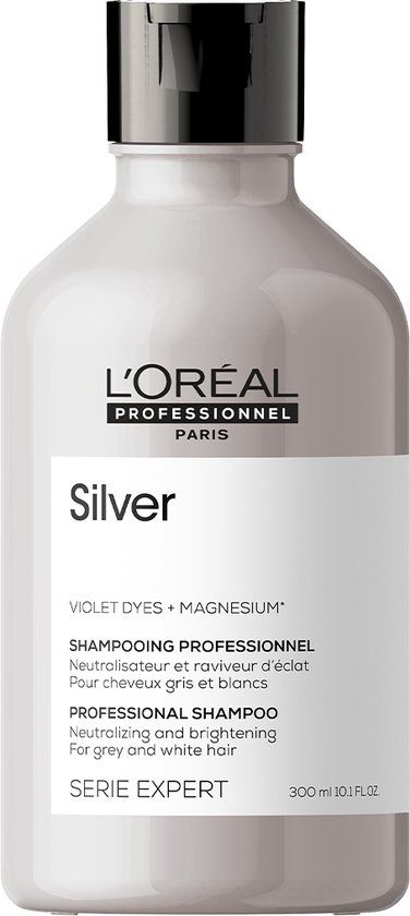 L'Oréal Professionnel Silver Shampoo - Zilvershampoo voor wit en grijs haar - Serie Expert - 300 ml