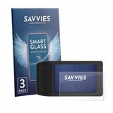 Savvies 3 Stuks Screenprotector voor Gdfnmogo Bike Computer - Transparant