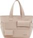 Desigual Shopper Schoudertas Pocket Face Pravia Shopping Bag Raw Beige