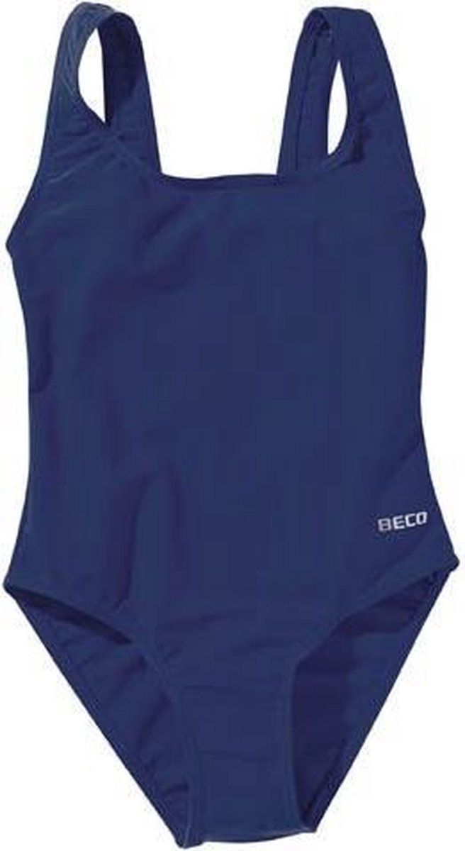 Beco badpak Surfer Girl meisjes polyamide/elastaan marineblauw