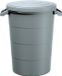 Smooth Prosperplast Keden SMOOTH Afvalbak / Prullenbak 80L Grijs