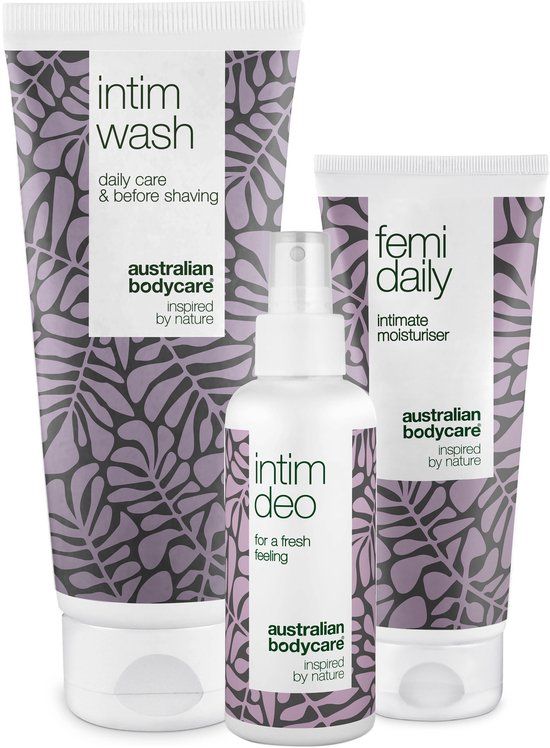 Australian Bodycare Pakket tegen Ongewenste Intieme Geur - 3 Verzorgingsproducten